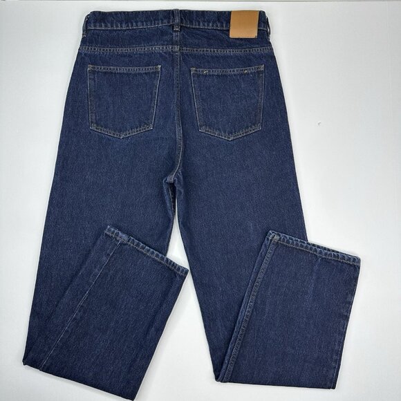 Nanushka Women’s Blue Straight Leg Button-Fly Designer Jeans W31-32/L31 - Picture 4 of 12